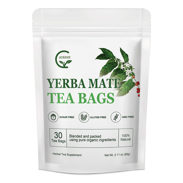 Organic Unsmoked Yerba Mate Tea - Rich in Chlorophyll, Antioxidants & Vitamins